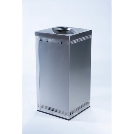 Commercial Zone Products Commercial Zone  35 gal Square Open-Top Waste Container 785329
